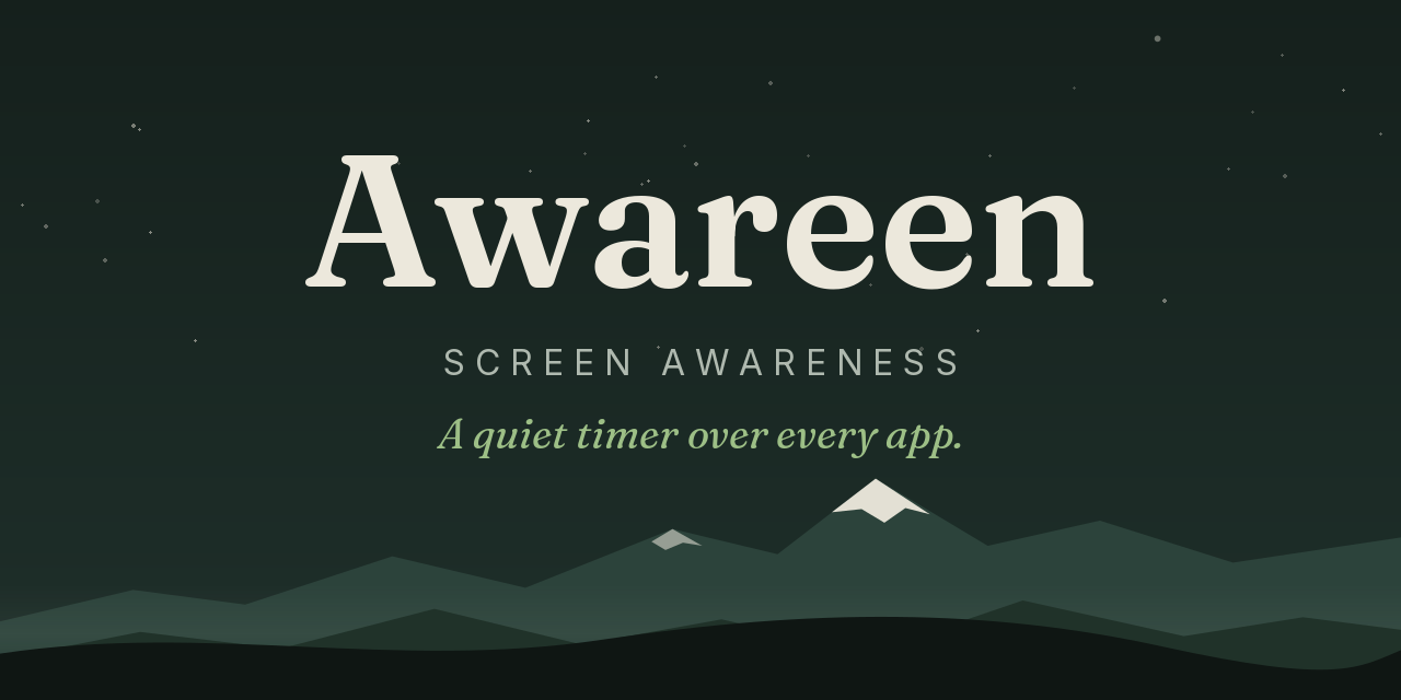 Awareen, screen awareness